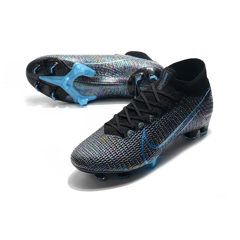 Nike Mercurial Superfly Elite DF FG Wavelength Černá Modrý